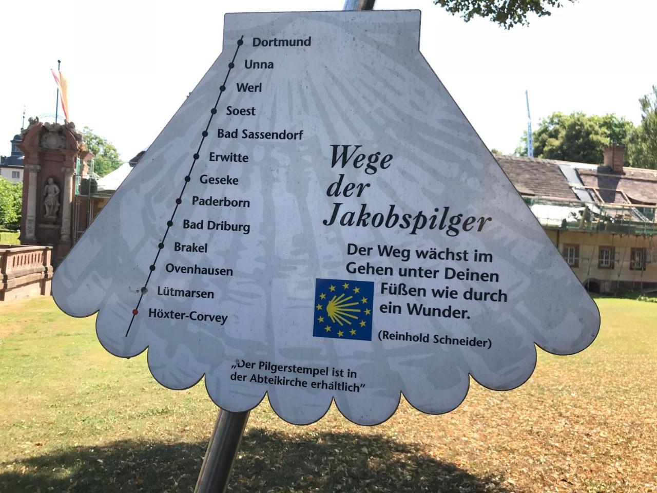Hotel Hoxter Am Jakobsweg 혹스터 외부 사진